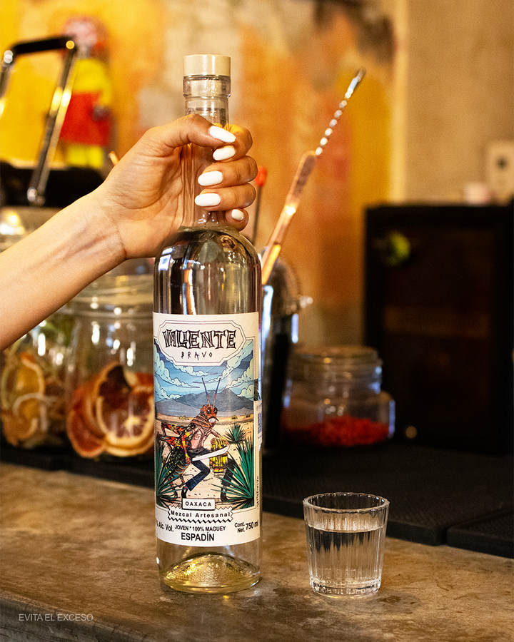 Valiente Bravo Espadin Artisanal Mezcal from Oaxaca 750 ml