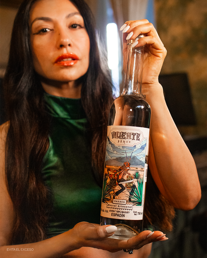 Valiente Bravo Espadin Artisanal Mezcal from Oaxaca 750 ml