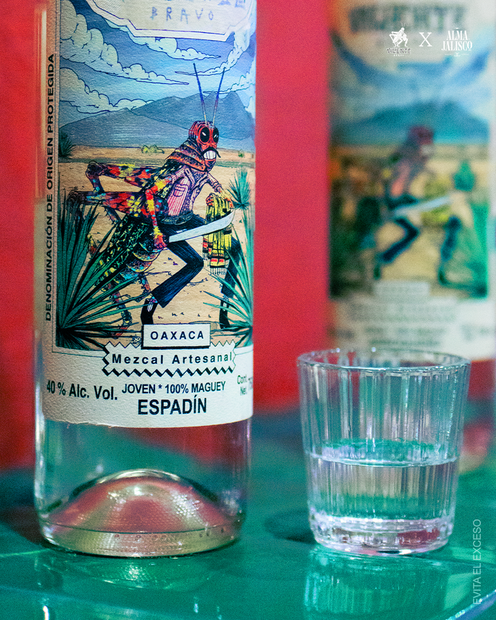 Valiente Bravo Espadin Artisanal Mezcal from Oaxaca 750 ml
