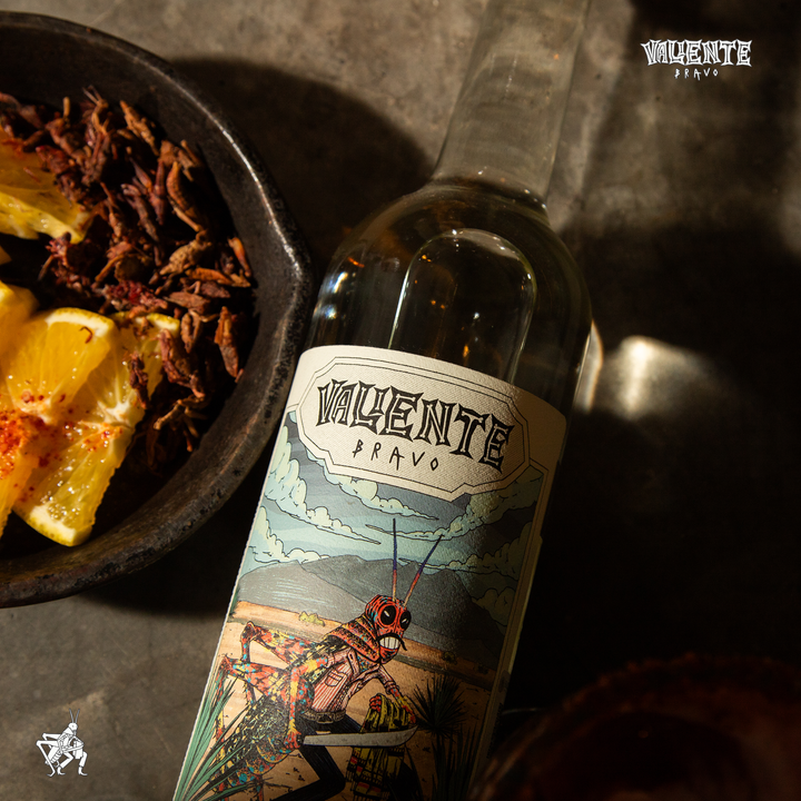 Mezcal Artesanal de Oaxaca Valiente Bravo Arroqueño 750 ml