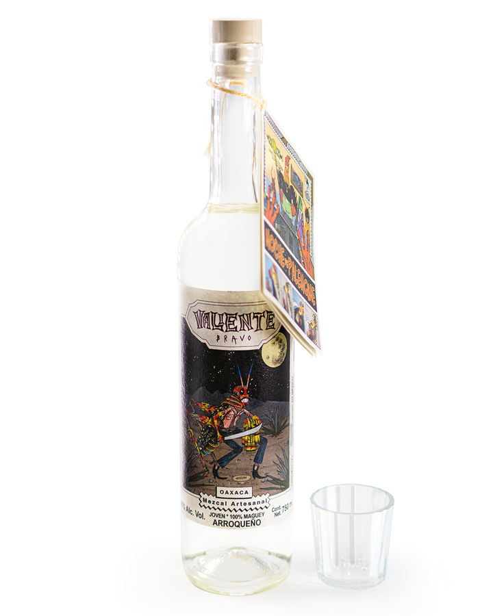 Kit Mezcalero Epadin + Arroqueño + 2 Sal de gusano + Playera Valiente Bravo