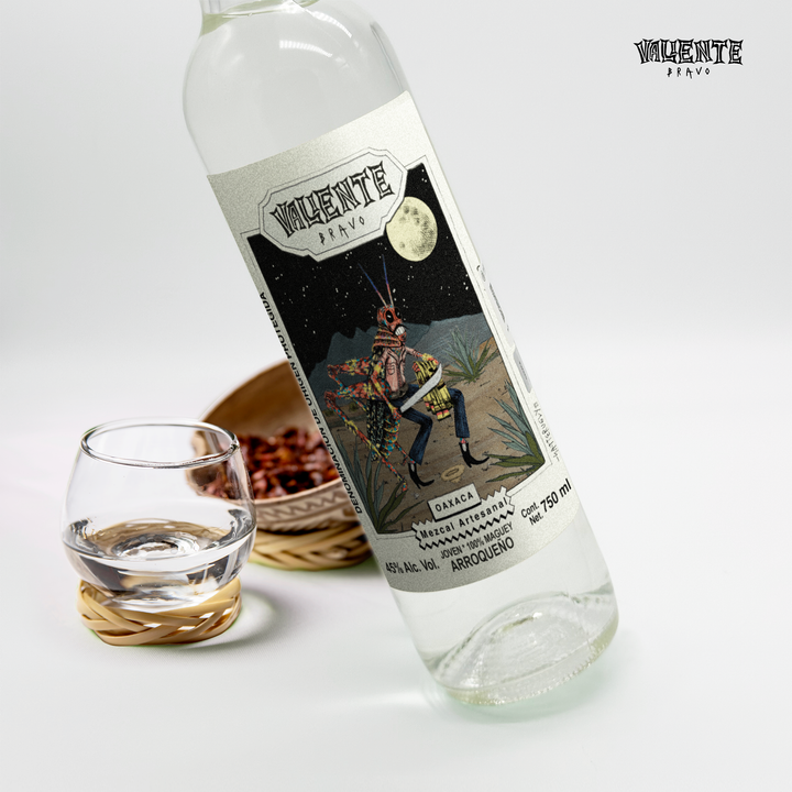 Kit Mezcalero Epadin + Arroqueño + 2 Sal de gusano + Playera Valiente Bravo