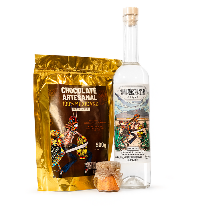 Epadin Mezcal Kit + 1 Worm Salt + Oaxacan Chocolate